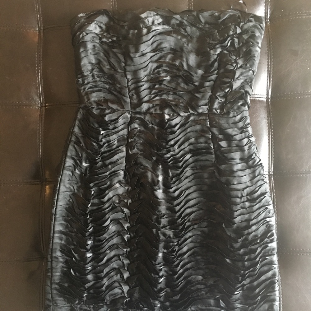 Topshop black mini dress